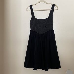 NEW Flare Square Neck Zara designer Renaissance Dress size M